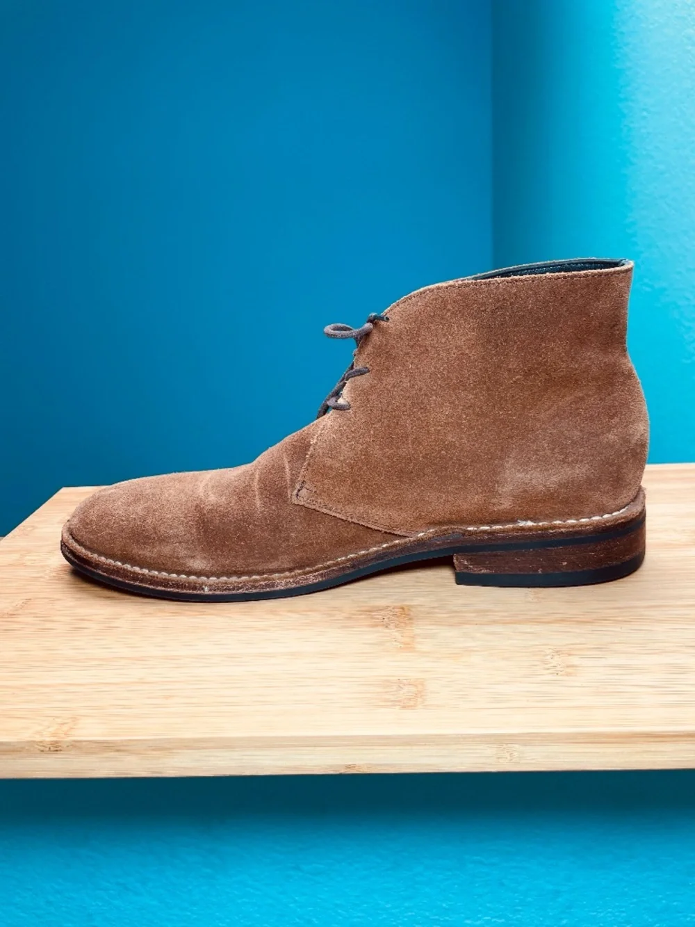 Thursday Everyday Boot Company Scout Brown Suede Chukka Boots Shoes Sz 9.5 Nice!